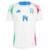 Camiseta de fútbol Italia Chiesa 14 Segunda Equipación Euro 2024 - Hombre